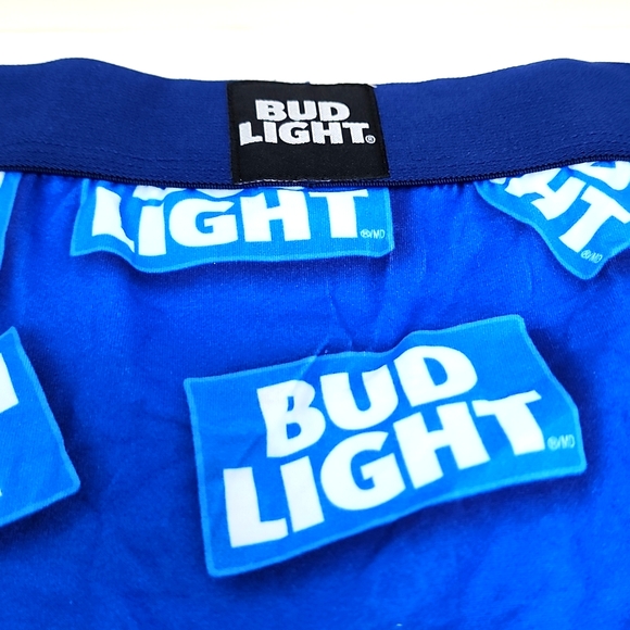 CRAZY BOXER BUD LIGHT BLUE COLOR SMALL SIZE - Picture 3 of 7